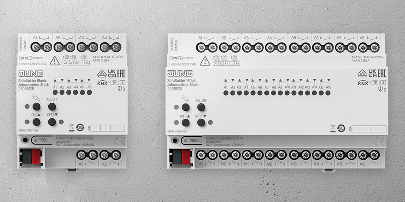 KNX Schalt- und Jalousieaktoren bei ApexPro GmbH in Ober-Ramstadt