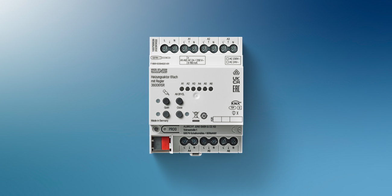 KNX Heizungsaktor 6-fach bei ApexPro GmbH in Ober-Ramstadt