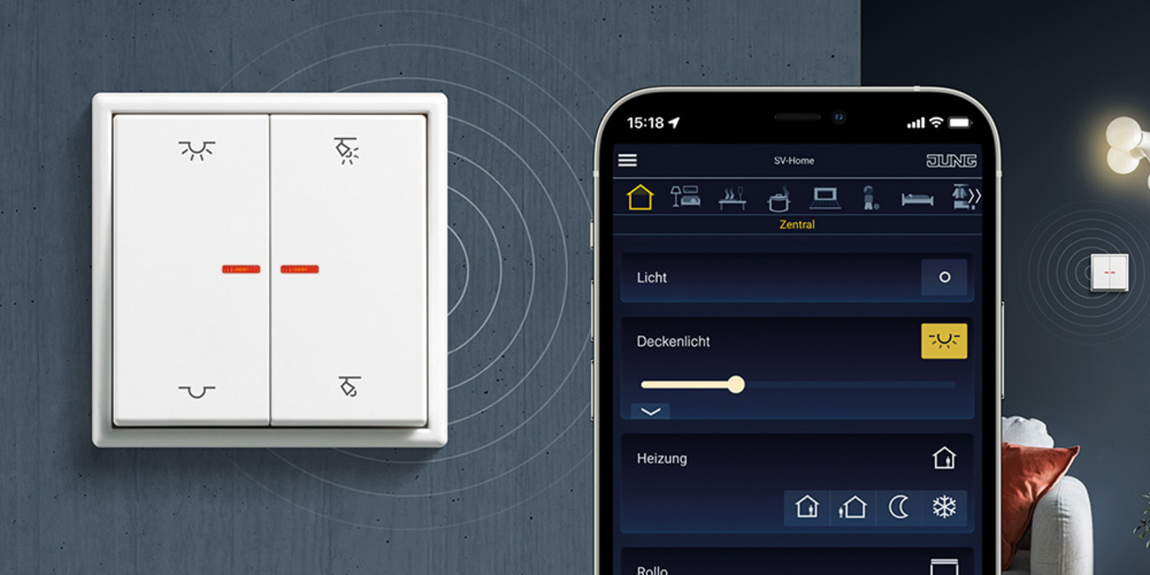 KNX RF Taster bei ApexPro GmbH in Ober-Ramstadt